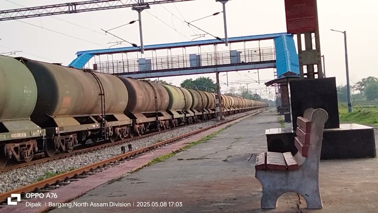 Oil Tanker train
