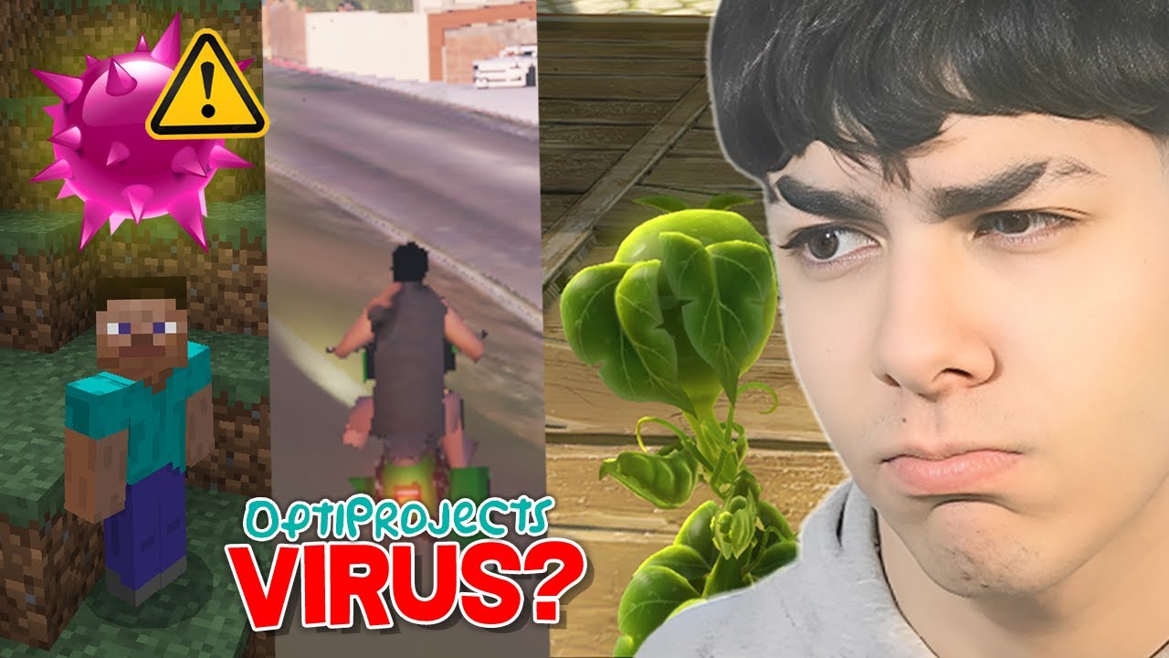 REACCIONANDO A OPTICRAFT VS MINECRAFT ¿TIENE VIRUS? (no)