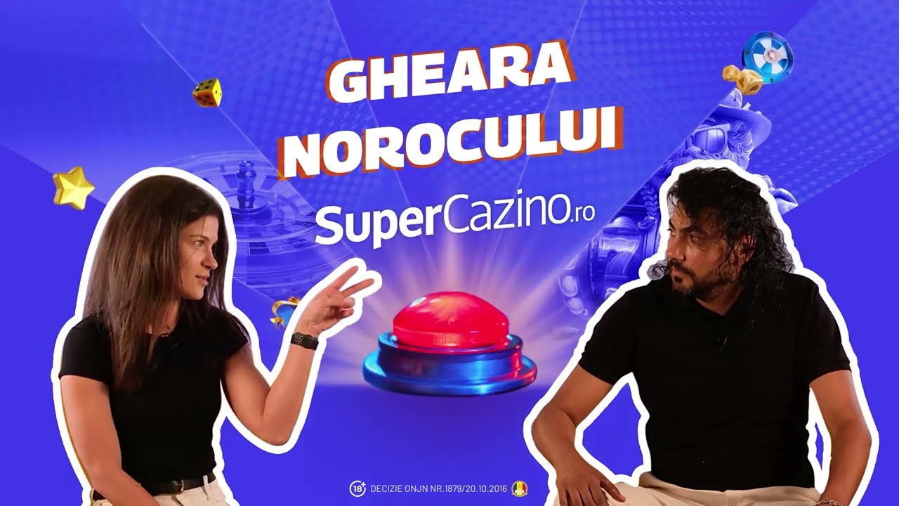 Gheara Norocului cu Ana Maria Cazan & Florin Baicu &ndash; SuperCazino.ro TEASER