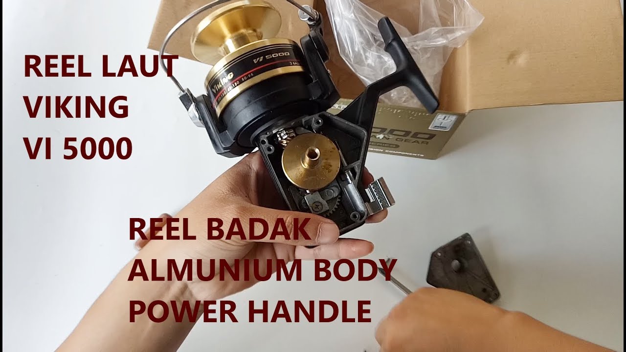 Reel VIKING VI 5000 Reel Paling Banyak dicari Spesifikasi Badak