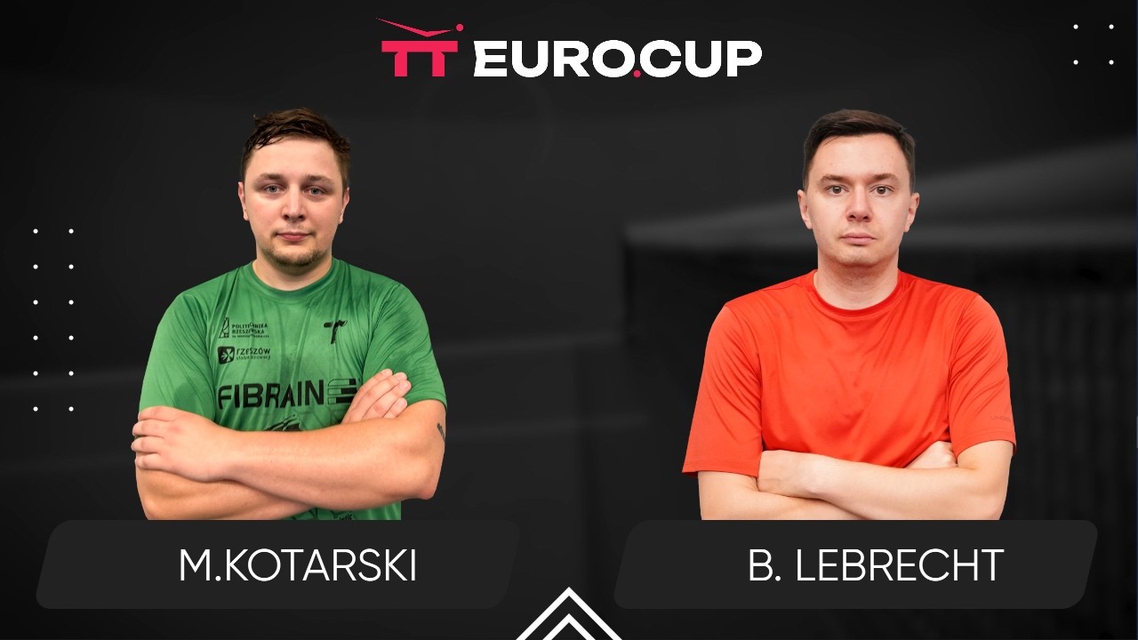 20:40 Maciej Kotarski - Bartosz Lebrecht 04.03.2026 | TT EURO.CUP Poland Star.