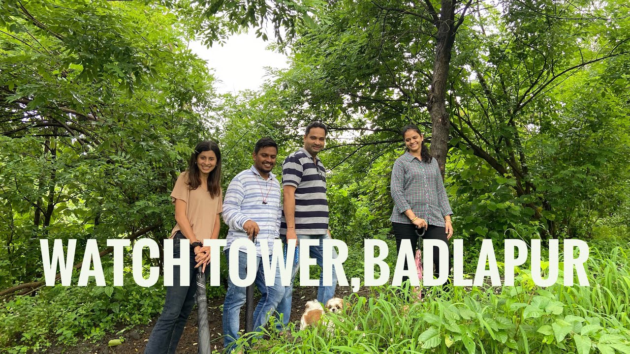 One day trip near mumbai || Badlapur watch tower || sonskar Farmhouse ||