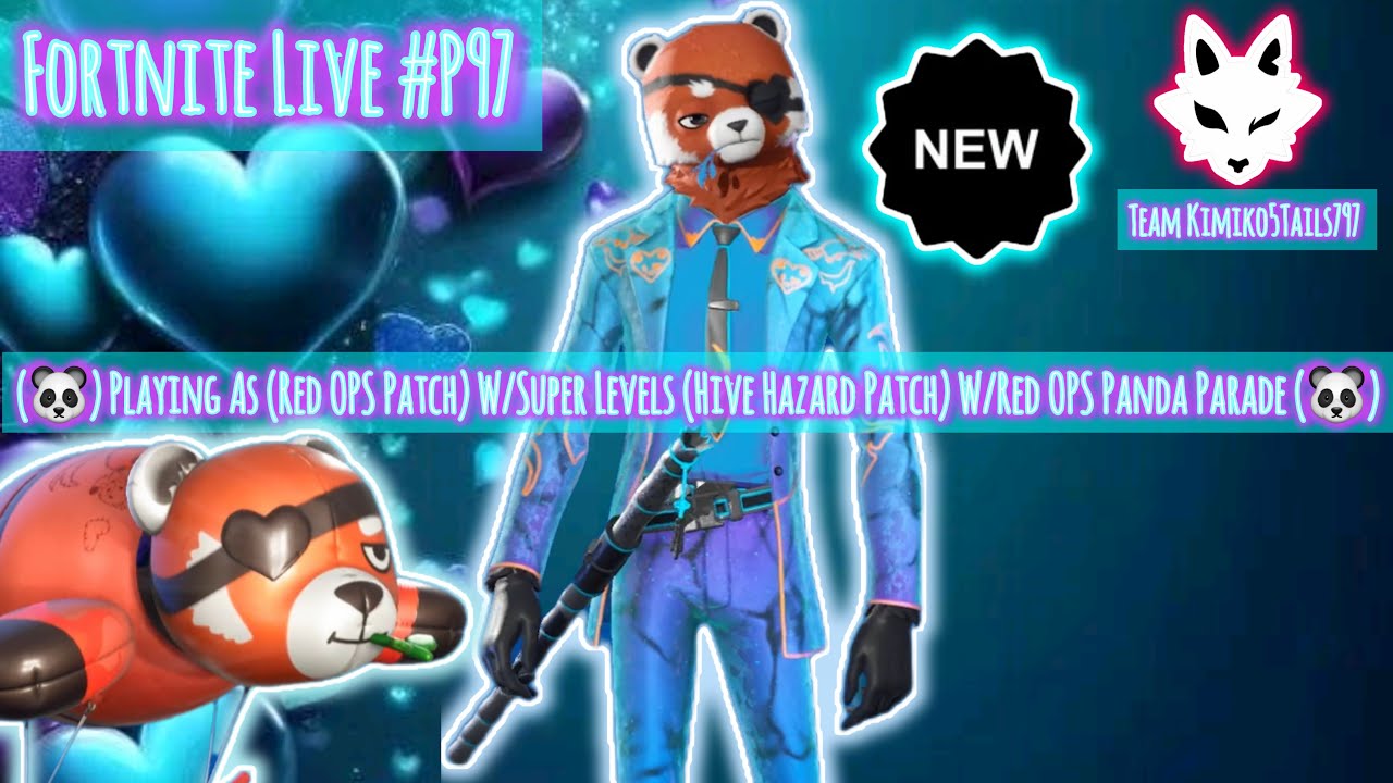 (🐼) Playing As (Red OPS Patch) W/Super Levels (Hive Hazard Patch) W/Red OPS Panda Parade (🐼)