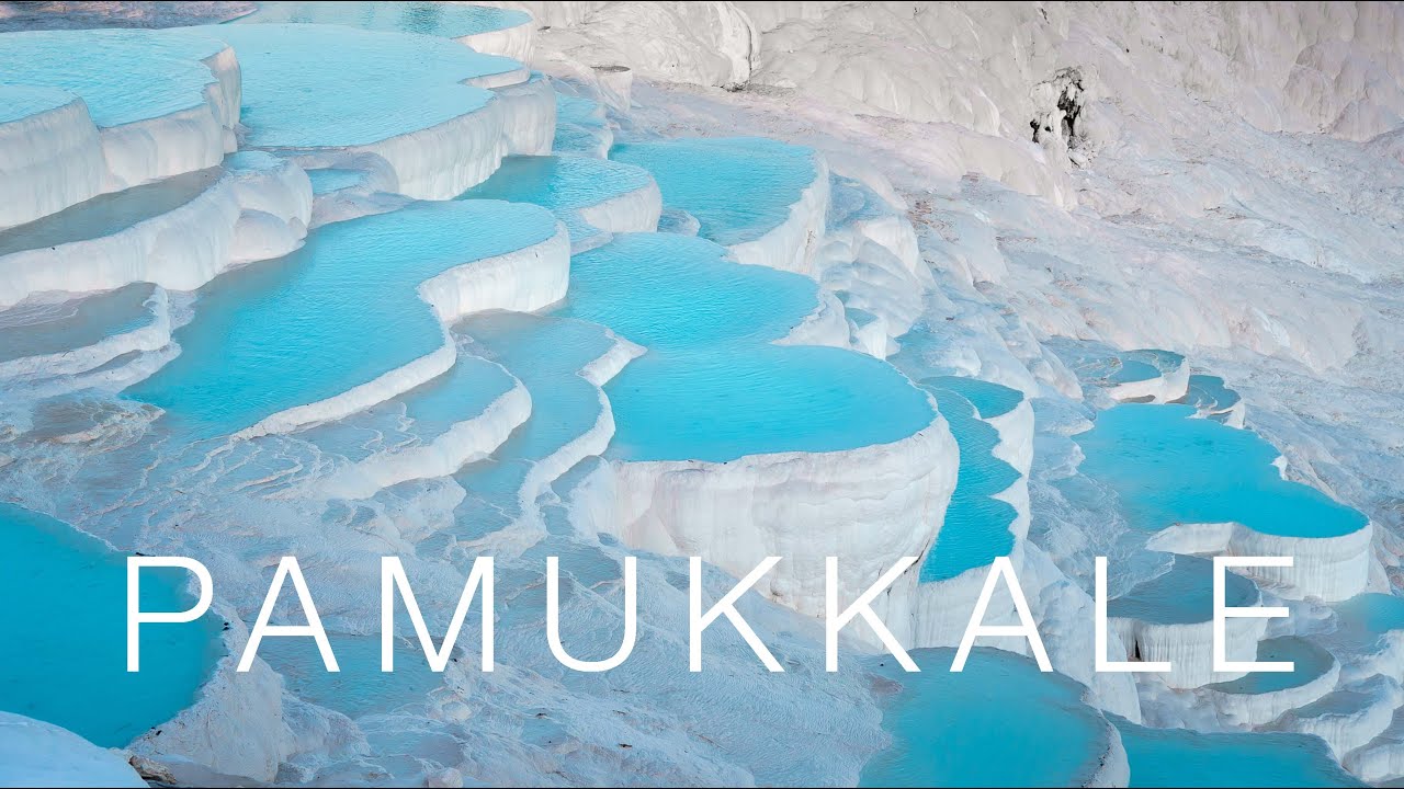 ЭКСКУРСИЯ В ПАМУККАЛЕ  -  EXCURSION TO PAMUKKALE  -  4K