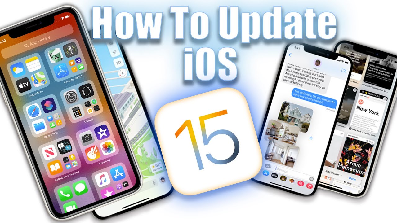 How To Update To iOS 15 On iPhone Tutorial - How To Install iOS 15