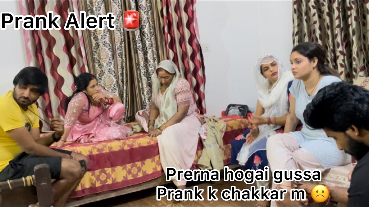 Prank Vlog 😂 Dono bahu boli ulta nand s mummy n dikhaya apna roop nishi ko aagya sach m gussa 😡😱