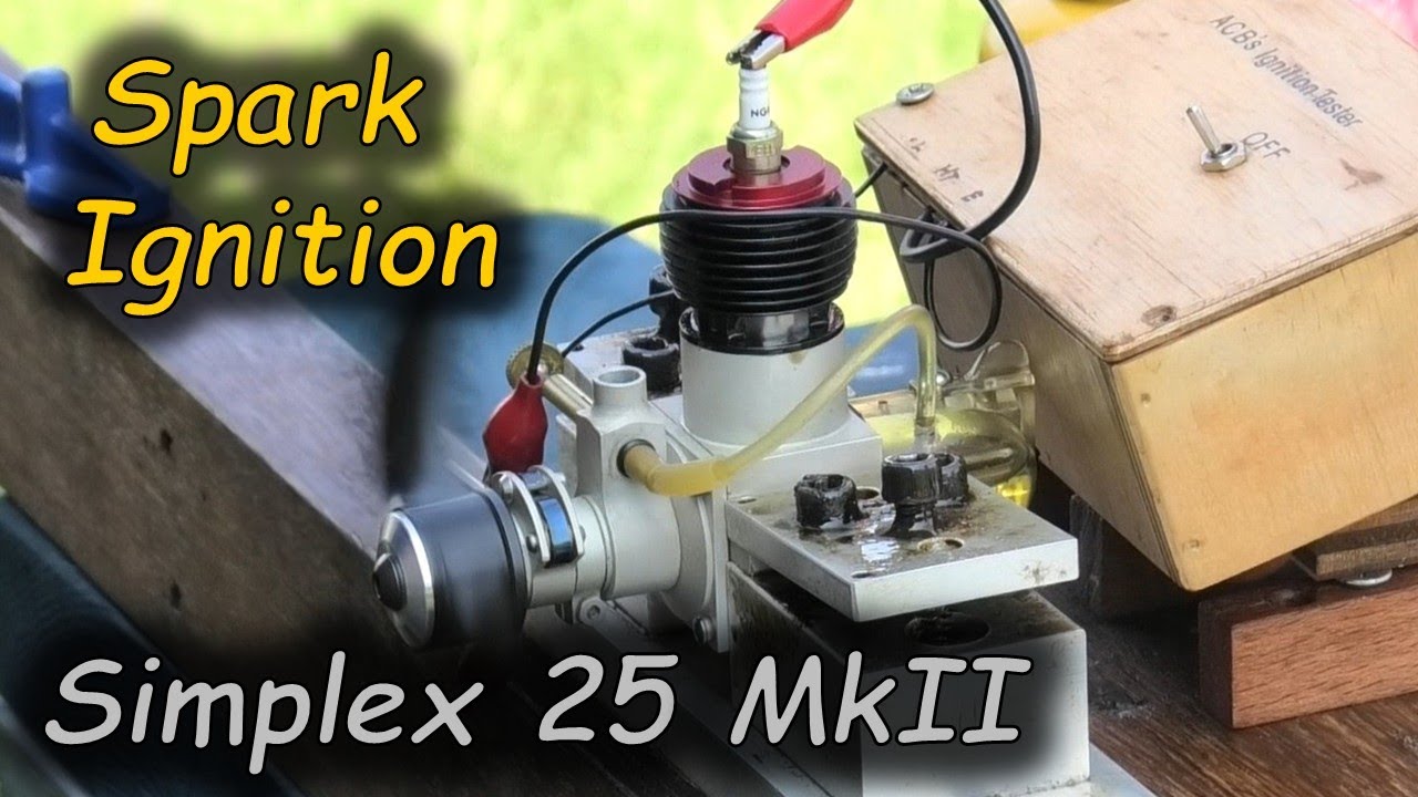 Simplex 25 MkII - Spark Ignition Engine - Owned & Run by Andy Brough