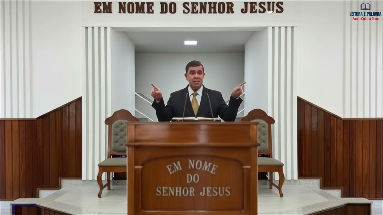 Santo Culto a Deus &ndash; CCB &ndash; Palavra de Hoje Online &ndash; Domingo &ndash; 05/04/2026 &ndash; Salmos 46