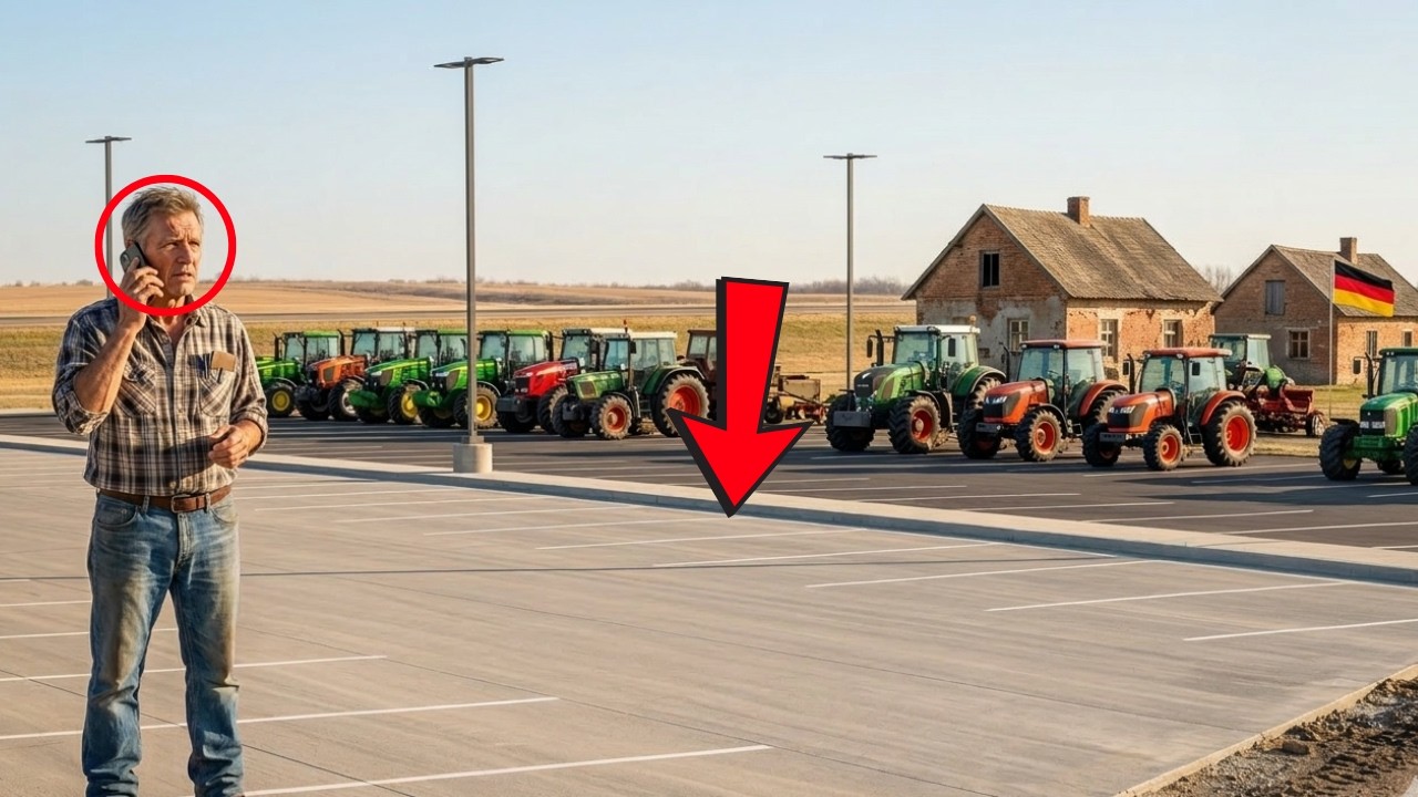 Als der Traktor gesperrt wurde – am nächsten Morgen war der ganze Hof leer…