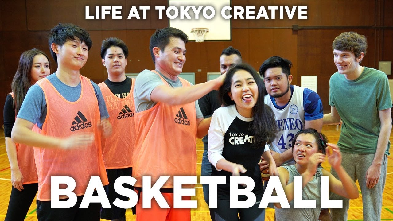 Life at Tokyo Creative: We play Basketball on Fridays