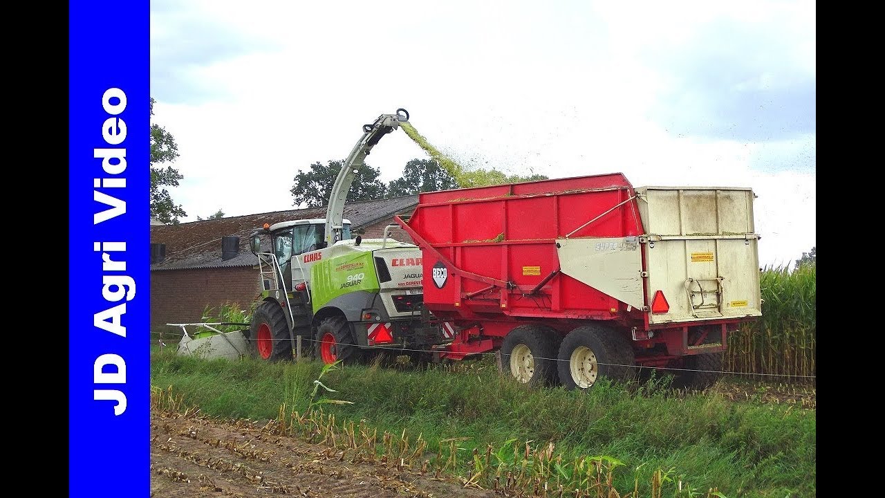 Mais hakselen + Kuilwerk | Fendt | JCB | Claas | van Gerestein | Maish&auml;ckseln | Maize