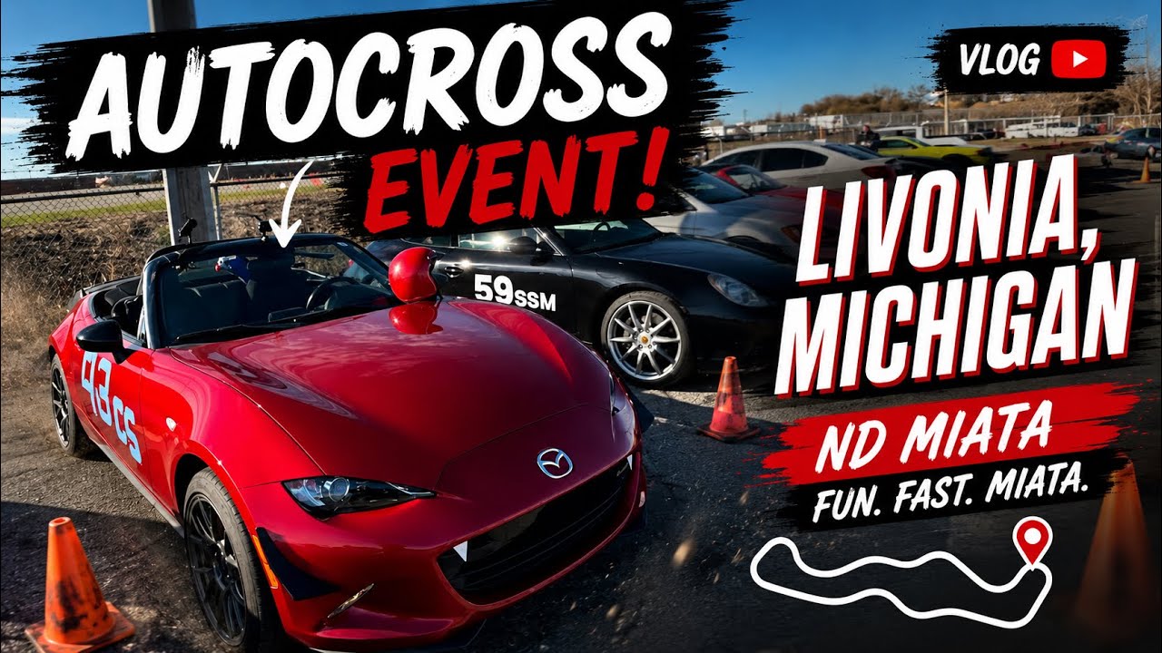 AutoCross with ND1 Miata: Full Send!