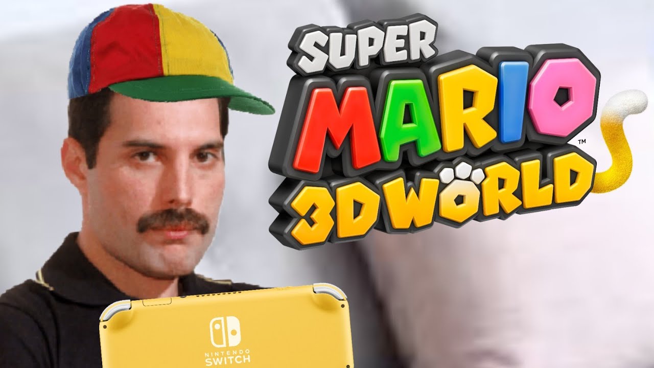 Freddie Mercury gets Super Mario 3D World