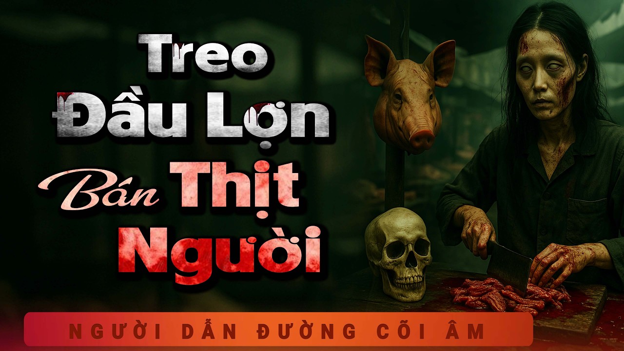 Truyện Ma - Treo Đầu Lợn Bán Thịt Người - Cái Đầu Sau Vườn - Nghe MC Duy Thuận Kể Truyện Ma Rùng Rợn