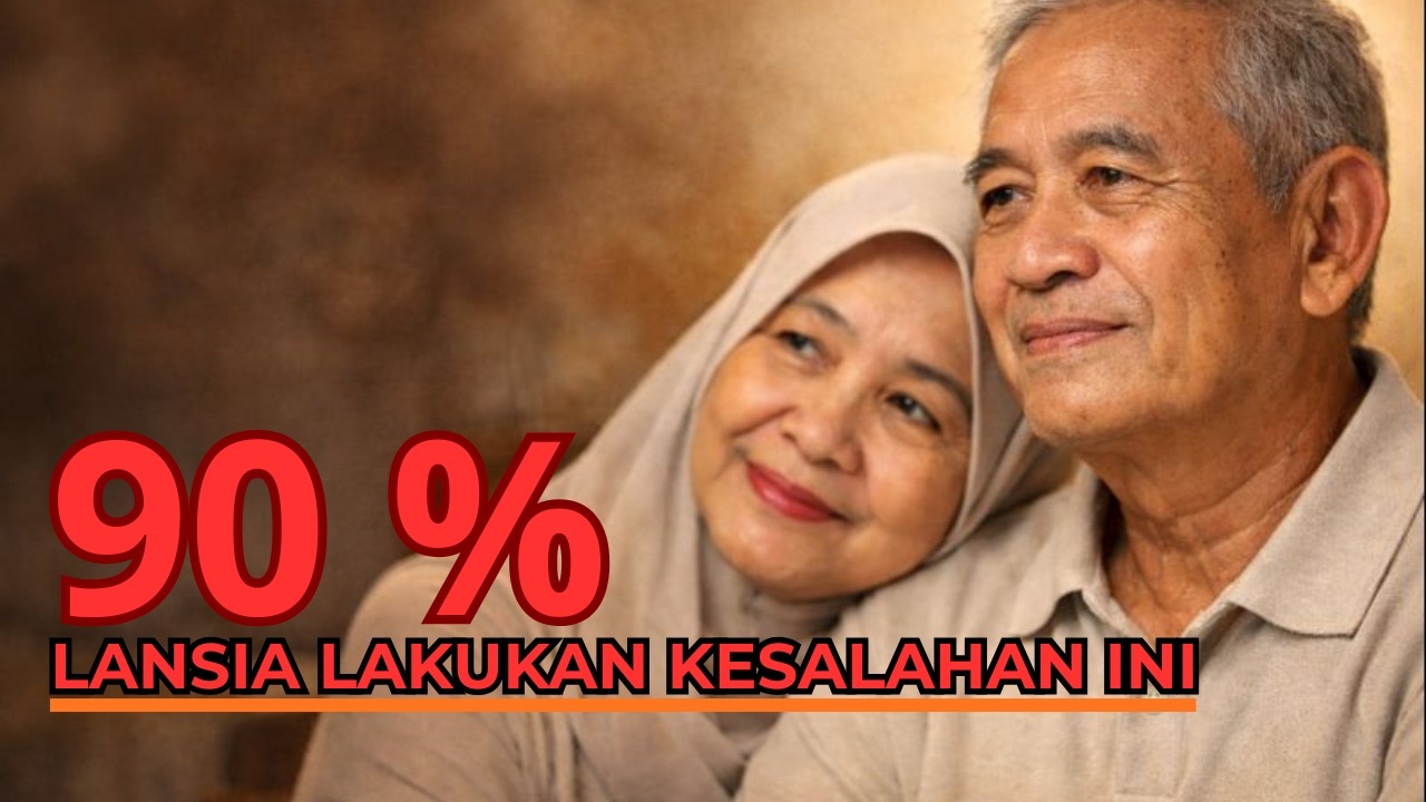 90 % LANSIA LAKUKAN KESALAHAN INI
