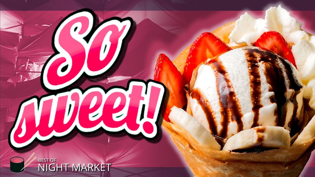 Trying Sweets in the Night Markets of Thailand