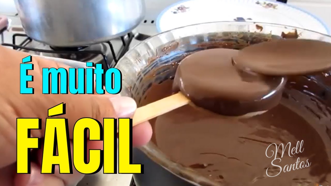 N&Atilde;O TEM MICRO-ONDAS? COMO DERRETER CHOCOLATE EM BANHO-MARIA SEM SEGREDO