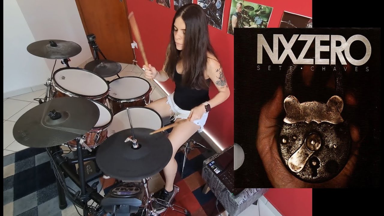 NX Zero - Só Rezo (Cover de Bateria / Drum Cover) I Carol Galinddo