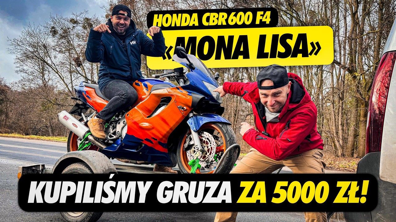 Kawasaki ZZR 600 i Honda CBR 600 za 5000zł?! ZAKUP NIEKONTROLOWANY!