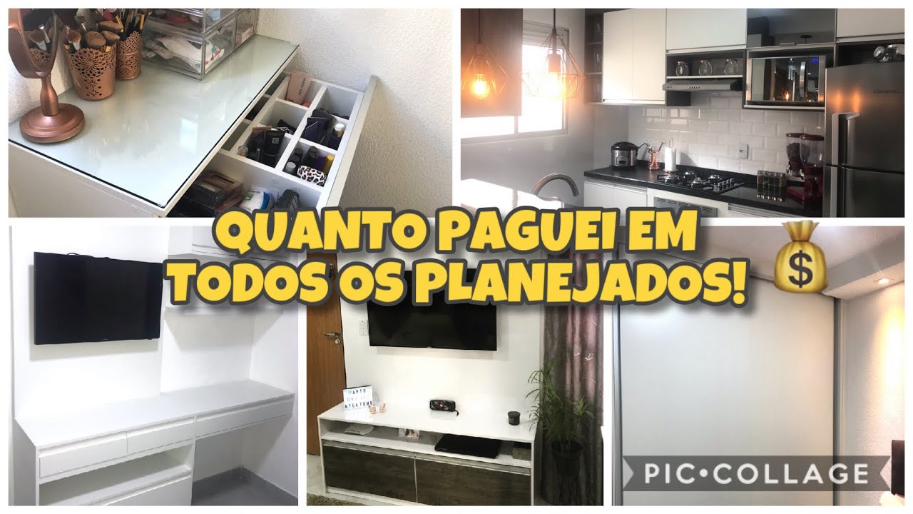 QUANTO PAGUEI NOS MÓVEIS PLANEJADOS DO APÊ MRV | ♡