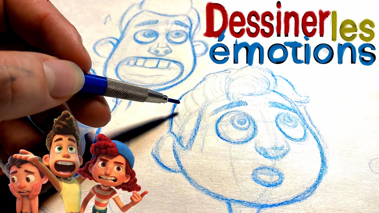dessiner des portraits faciles.