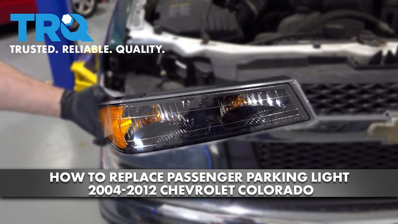 How to Replace Passenger Parking Light 2004-2012 Chevrolet Colorado