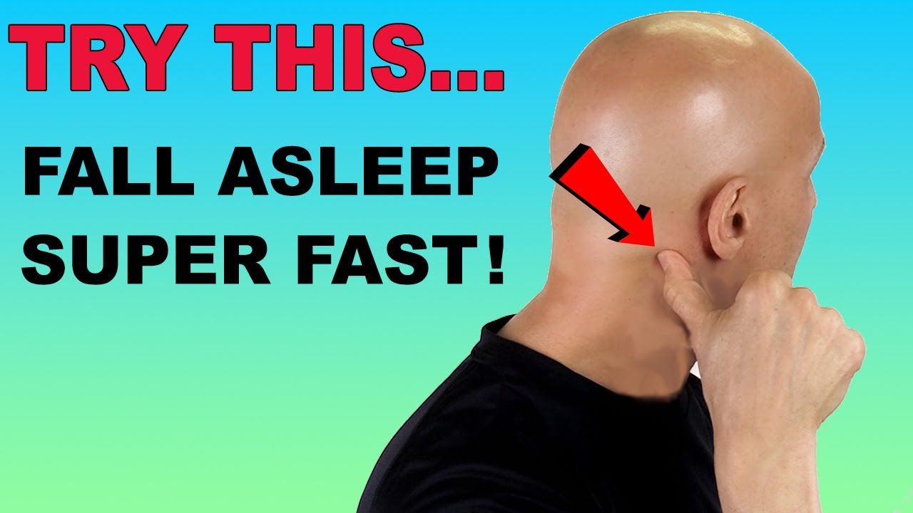 3 Master Acupressure Points Gets You to Sleep Super Fast!  Dr. Mandell