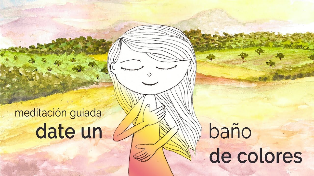 Juego date un baño de colores de Mindfulness Jugando | Gema Sánchez