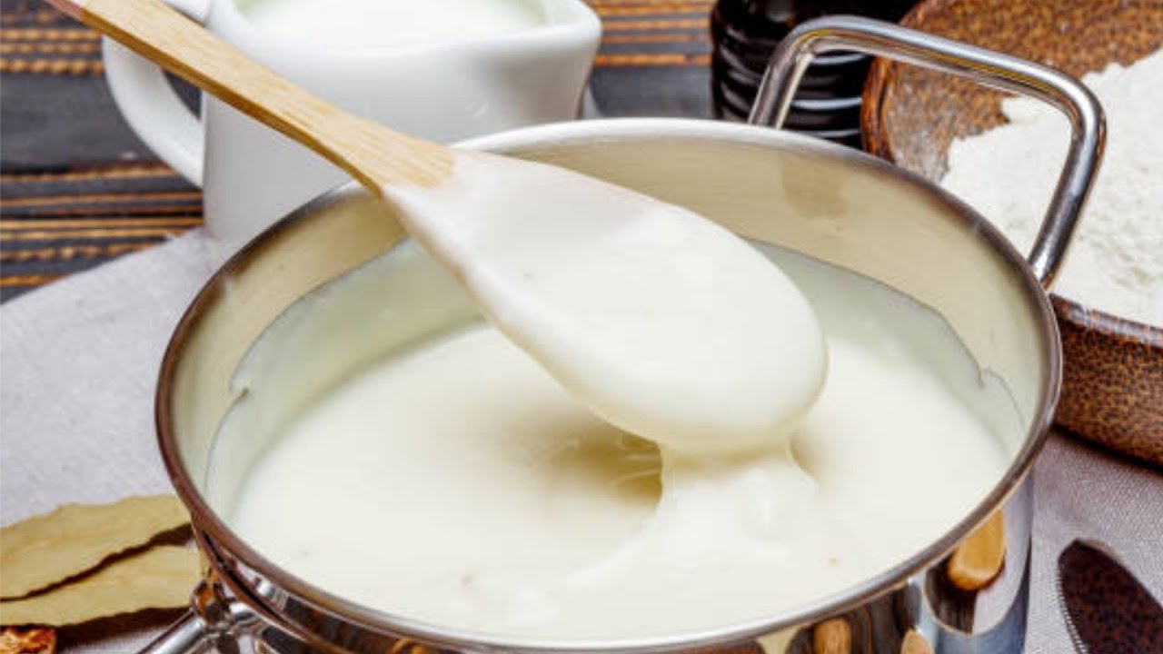 Salsa Bechamel | Receta de salsa ✅