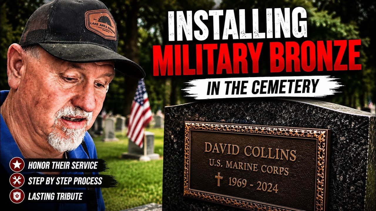 Installing a VA Military service plaque