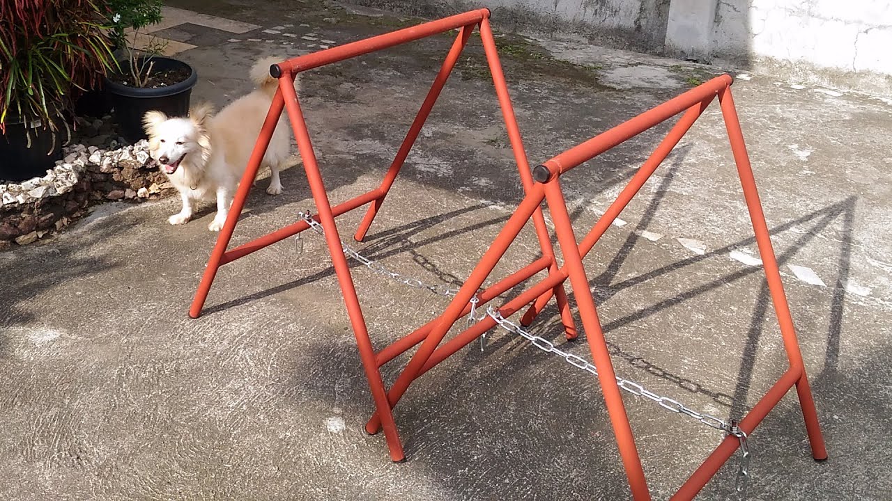 How to Make Folding Steel Sawhorse - DIY Build