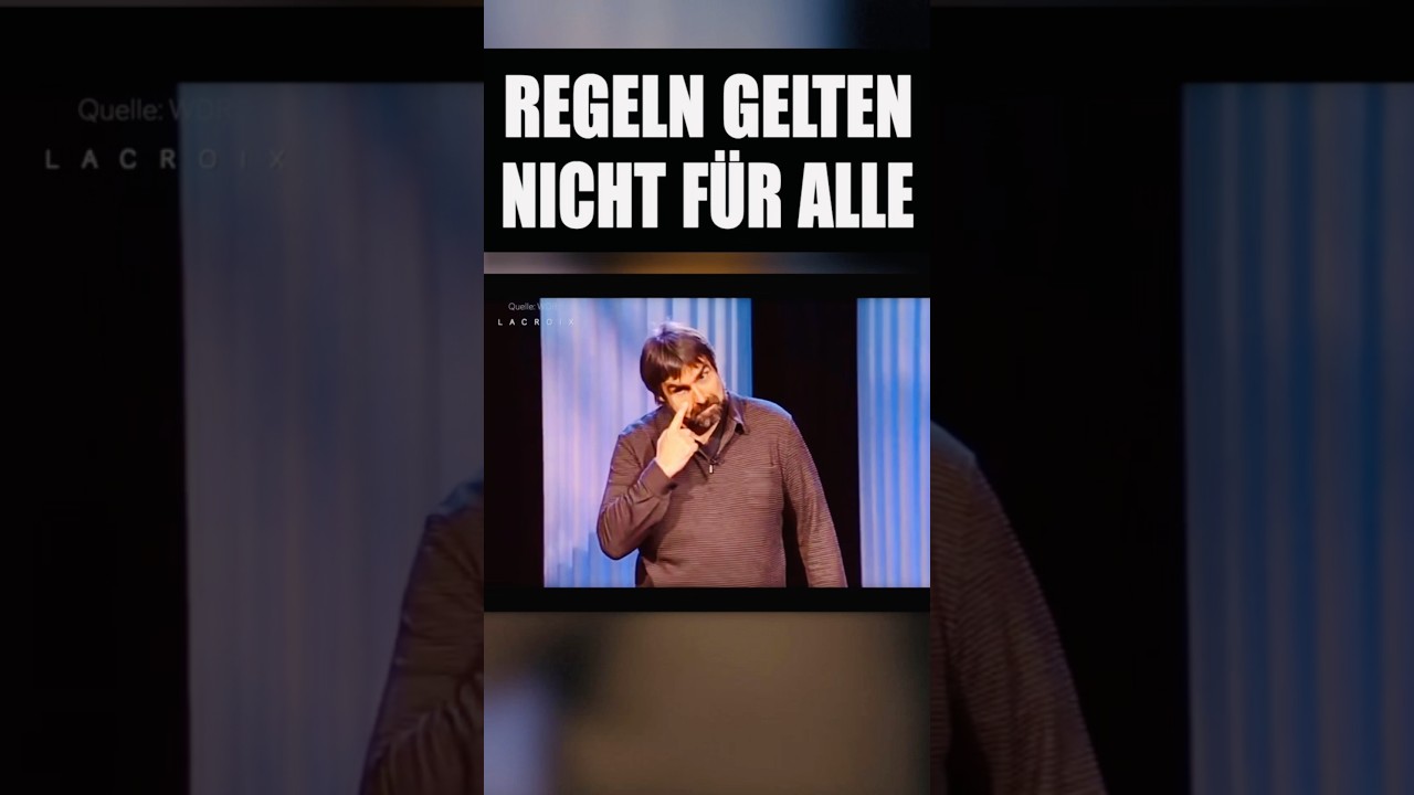 Warum internationale Regeln oft unterschiedlich gelten #satire #lacroix #geschichte #kritik #news