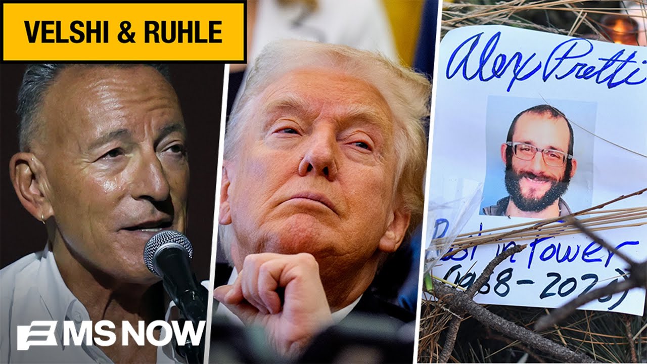 Pressure MOUNTS after Pretti killing | Springsteen's Anti-ICE song | Trump affordability blame game