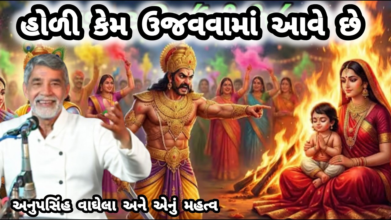 ANUPSINH VAGHELA – HOLI KEM UJAVVA MA AAVE CHE? 🔥 હોળી કેમ ઉજવવામાં આવે છે