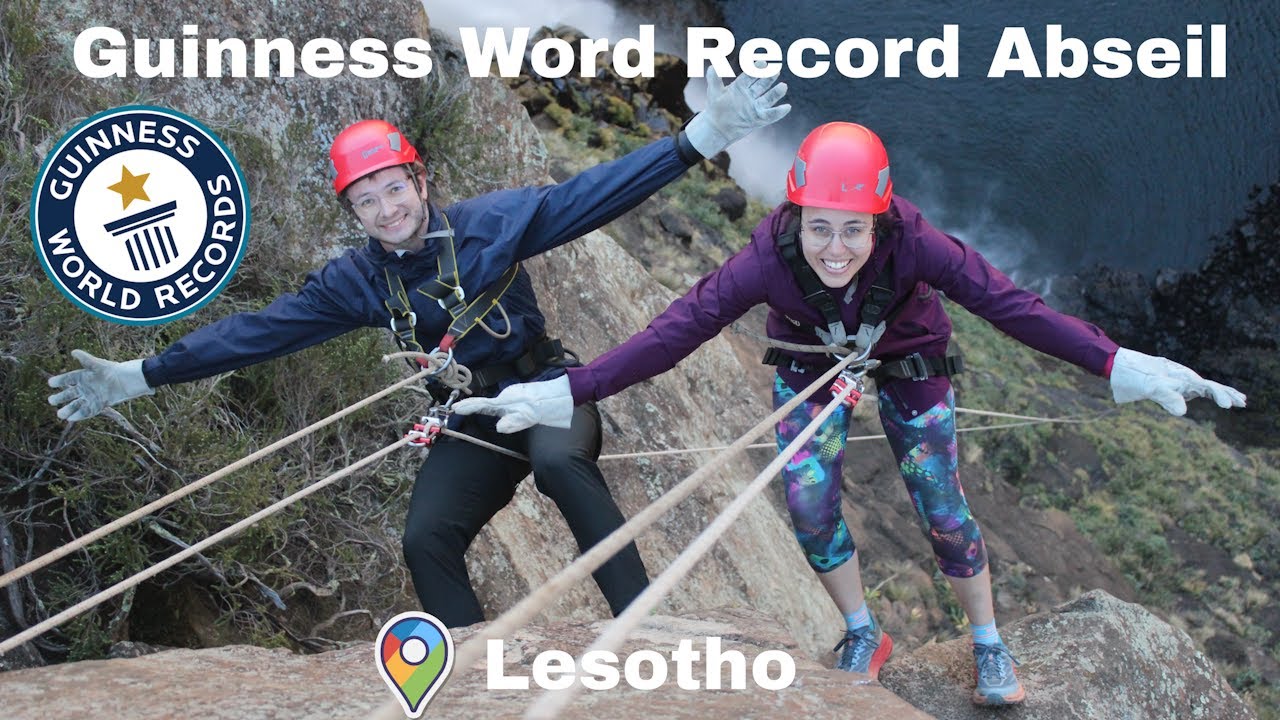 Guinness World Record Abseil - Semonkong Lodge // Lesotho