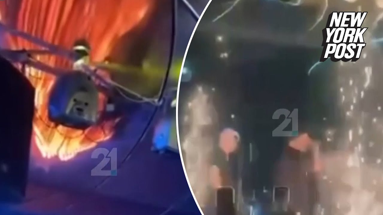 Video shows the start of the fire at a North Macedonia nightclub that killed 59 people