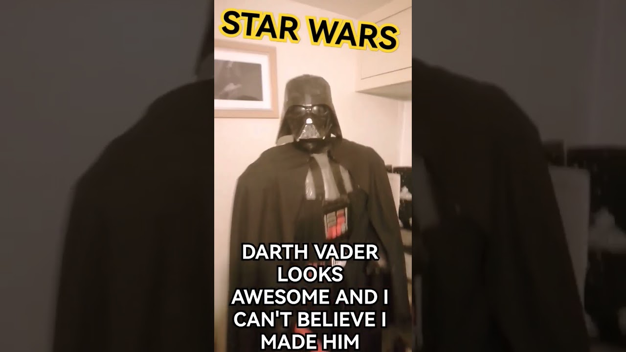 serious shock #shorts #starwars #darthvader #artwork #syfy #fantasy #youtubeshorts #shortvideo