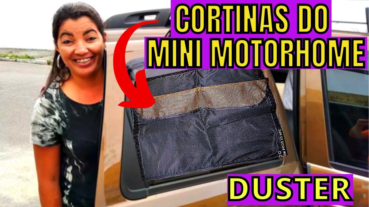 ✅ CORTINAS DO MOTORHOME - COMO ERA E COMO FICOU! 😊MINI MOTORHOME DUSTER COM CORTINAS NOVAS❤️❤️❤️❤️❤️