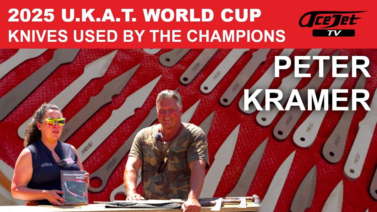 EP 2 | Knives used by the World Champions - U.K.A.T. 2025 - Peter Kramer (DE)