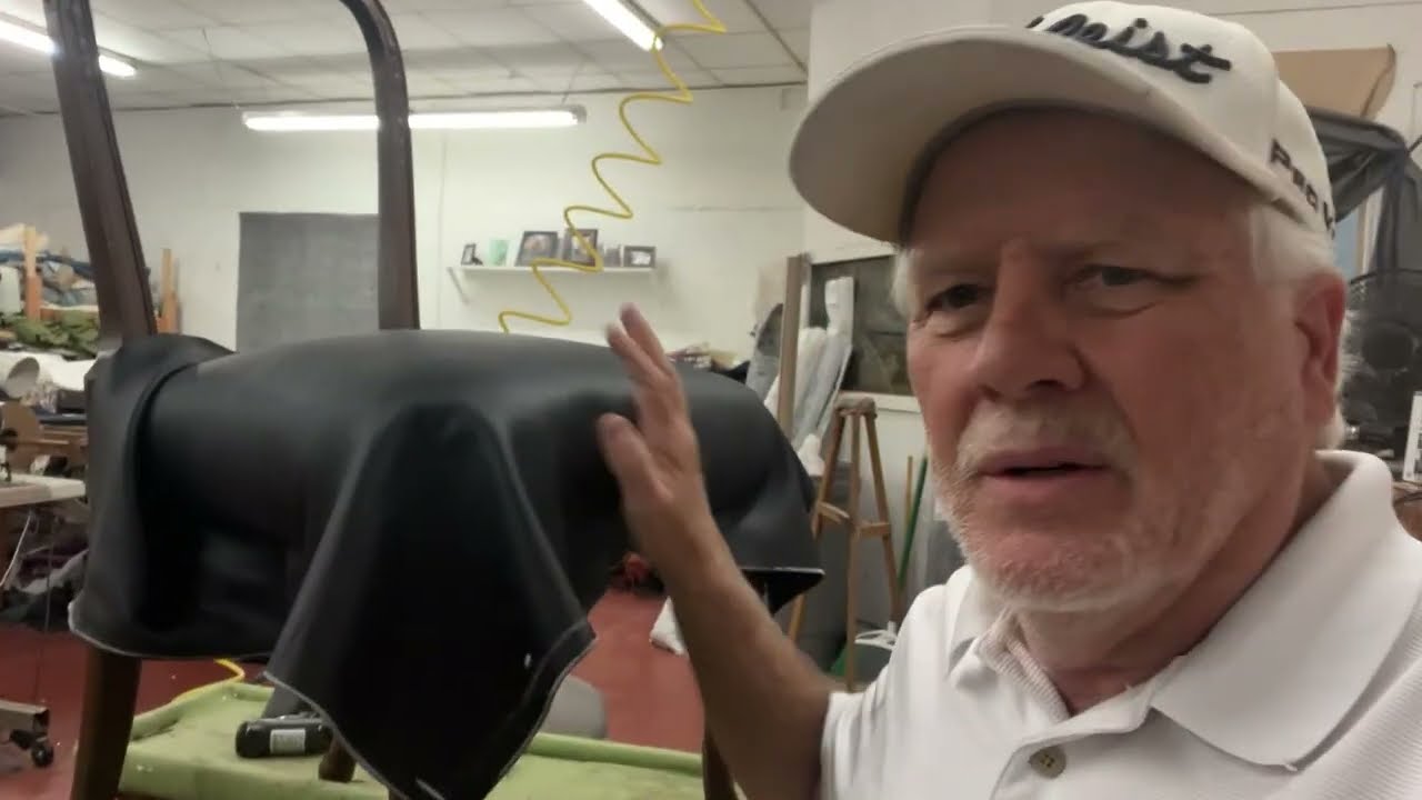 How To Upholster A Dining Chair Seat In Leather