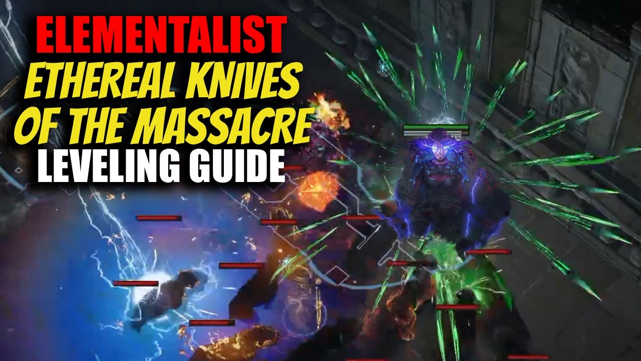 Ethereal Knives Elementalist | Simple to follow EK Leveling Guide | POE 1 3.29