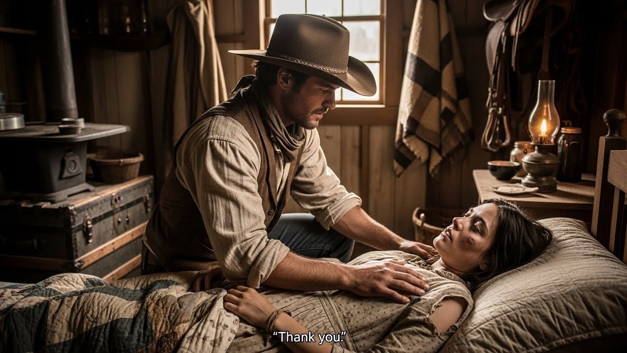 A Cowboy Found Her Collapsed On His Property, She Opened Her Eyes And Whispered 