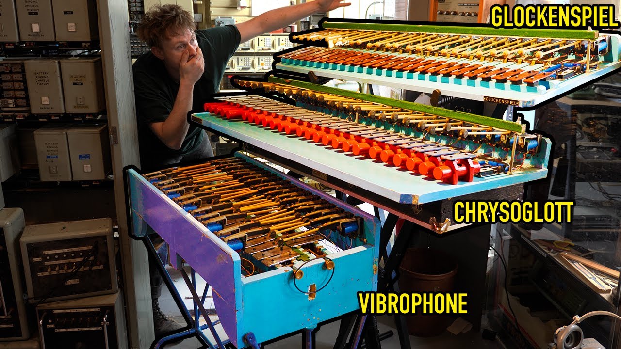 MANY MANY WIRES, BUT IT NOW LIVES - Vibraphone - Glockenspiel - ANOTHER ORGAN PROJECT PART 2