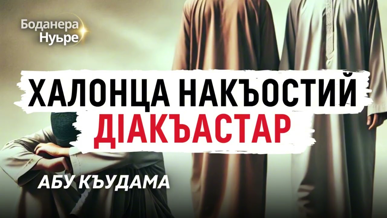 Халонца накъостий дIакъастар | Абу Къудама