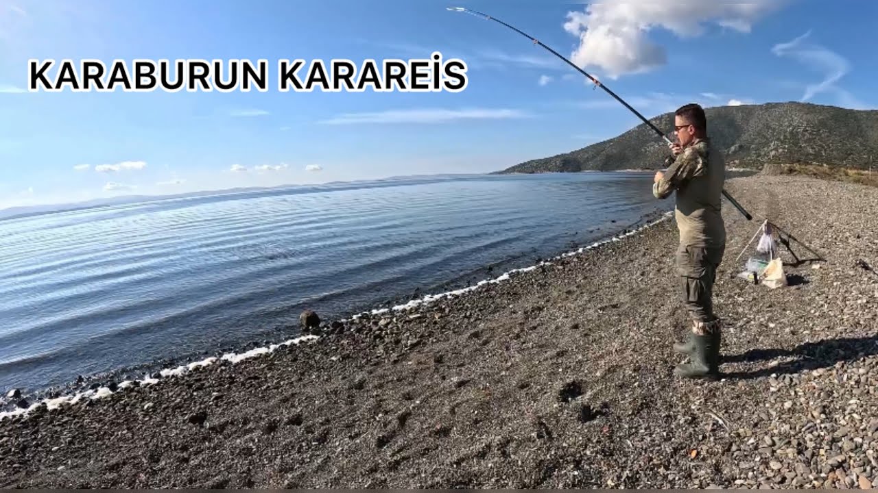 BALIK OLTAYI DENİZE UÇURDU KARABURUN KARAREİS’TE AKSİYON DOLU BALIK AVI !