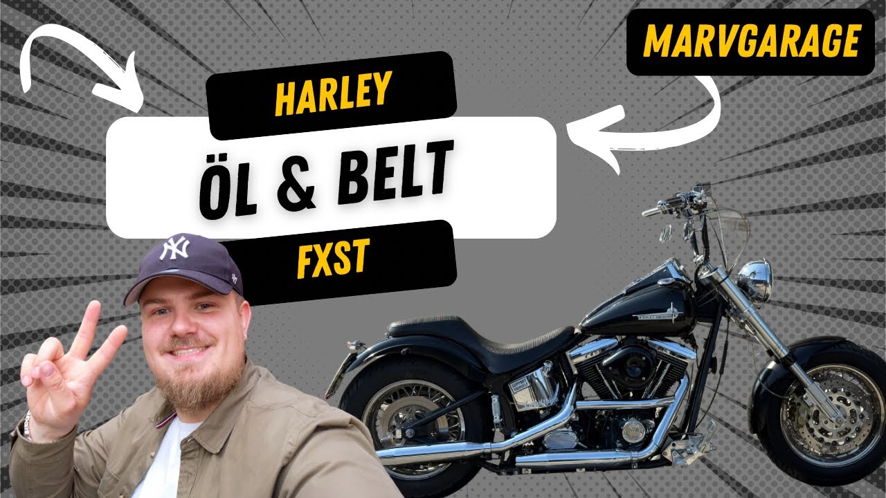 Mach diesen Fehler nicht beim Harley &Ouml;lwechsel! 😱 Softail FXST Evo 1340