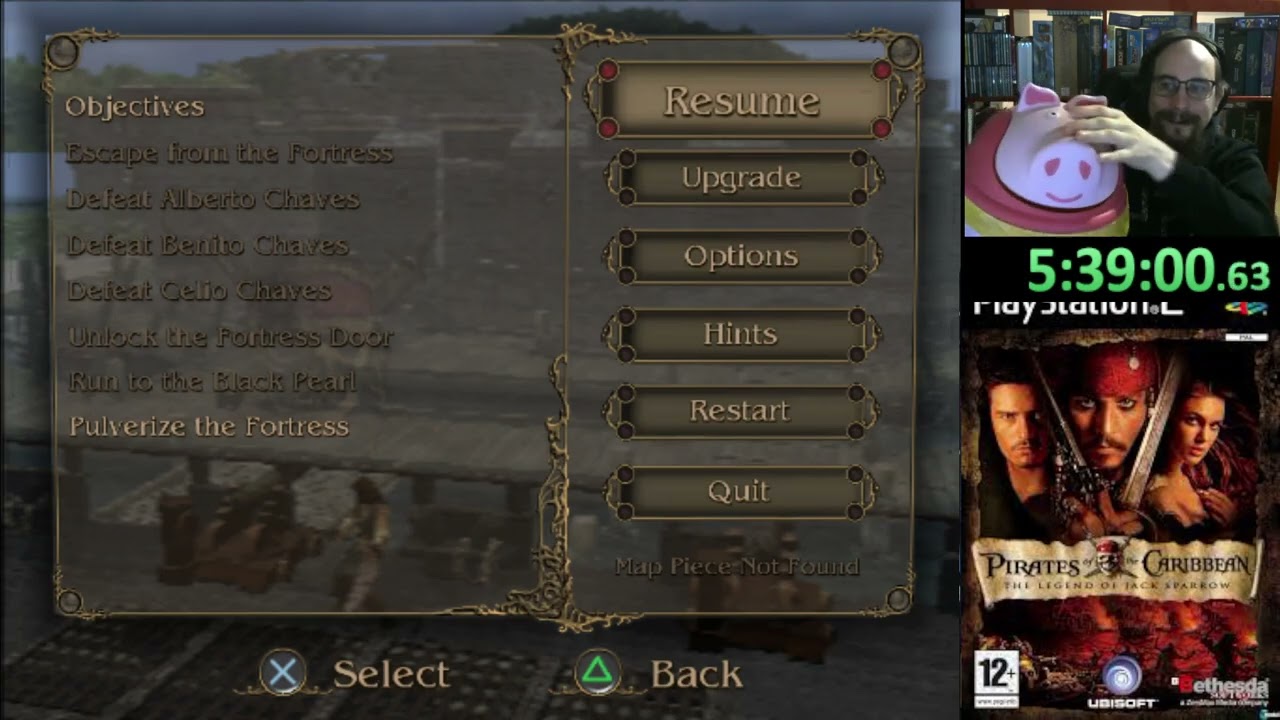 Ps2 Projektin peli numero 33: Pirates of the Caribbean: The Legend of Jack Sparrow osa 3/3