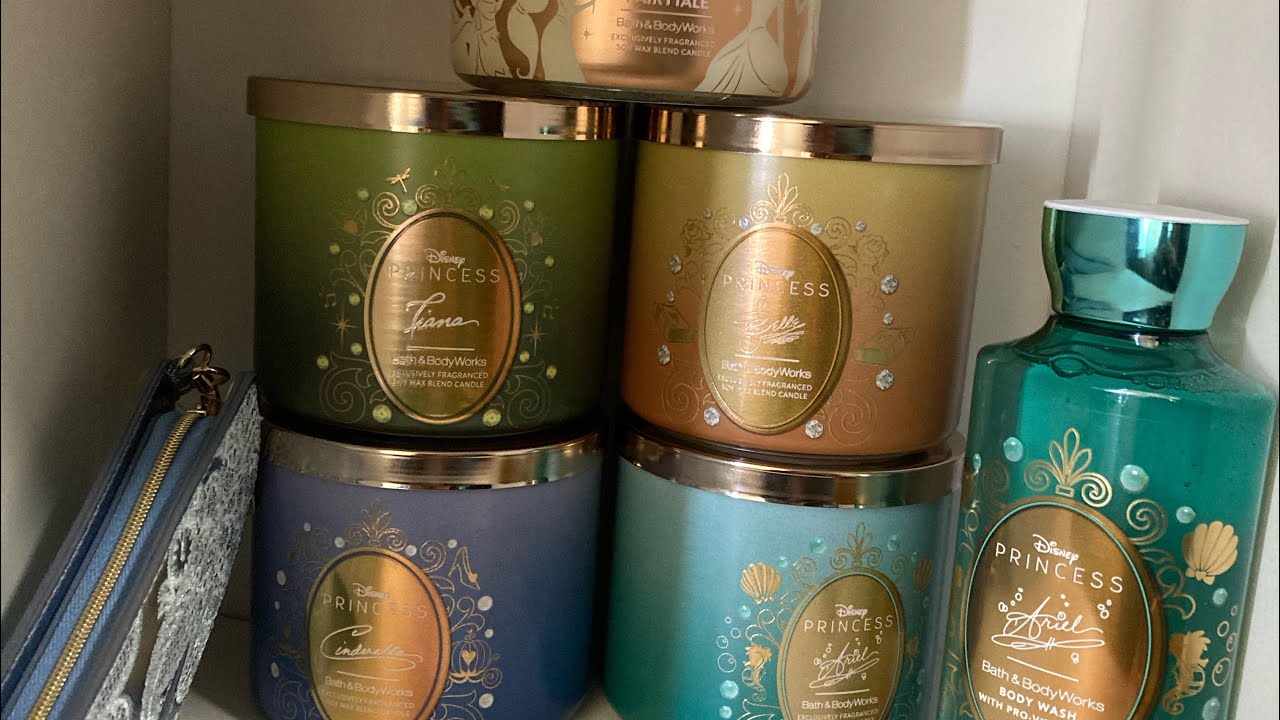 Bath and Bodyworks Disney Princess Collection! Haul + Thoughts