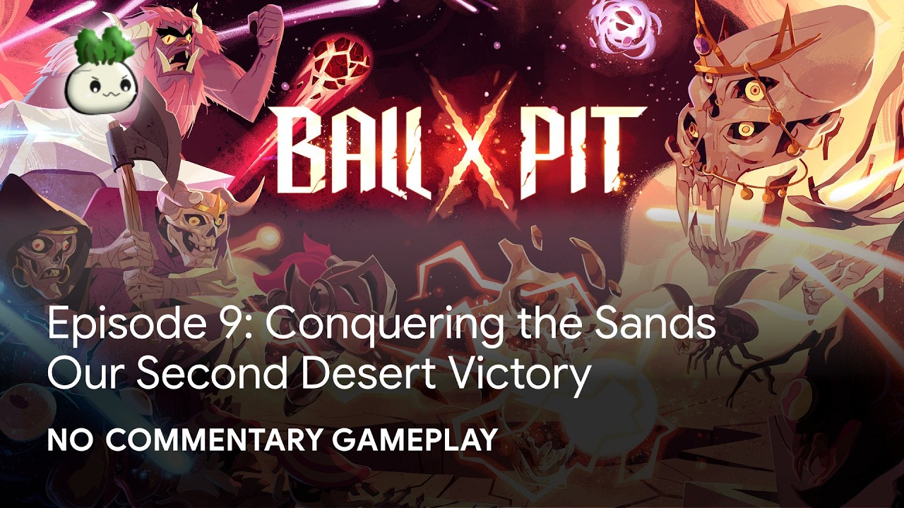 Conquering the Sands: Our Second Desert Victory 🏆 | Ball X Pit Let's Play (SD)