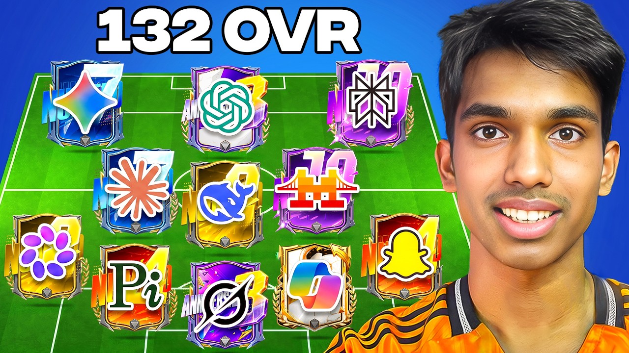 Каждый ИИ выбирает игрока для моей команды в FC Mobile!